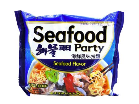 Samyang Seafood Party Noodle 120g Online now