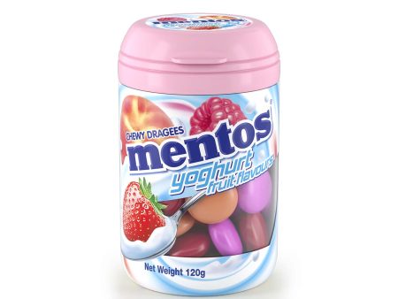 Mentos Yoghurt Flavour Chewy Candy 120g For Cheap