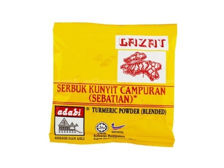 Adabi Serbuk Kunyit Campuran (Tumeric Powder) 100g Hot on Sale