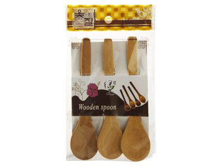 Green Light Wooden Spoon 3pcs For Discount