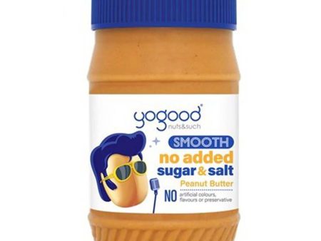 Yogood No Added Sugar and Salt Smooth Peanut Butter 453g on Sale