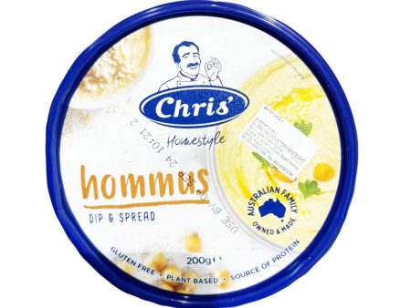 Chris  Hommus Dip 200g For Cheap