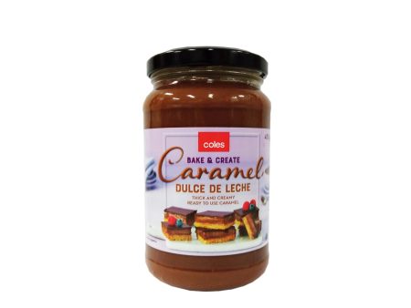 Coles Caramel Dulce De Leche 430g Discount