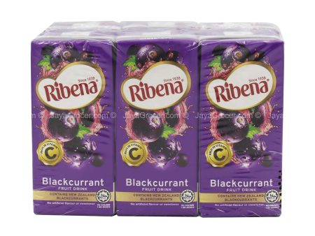 Ribena Regular Blackcurrant Drink 200ml x 6 Discount