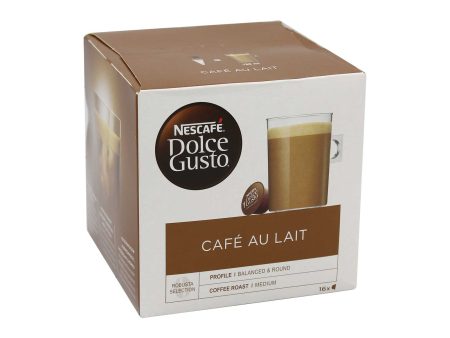 Nescafe Dolce Gusto Cafe Au Lait Uk 16pcs pack For Sale