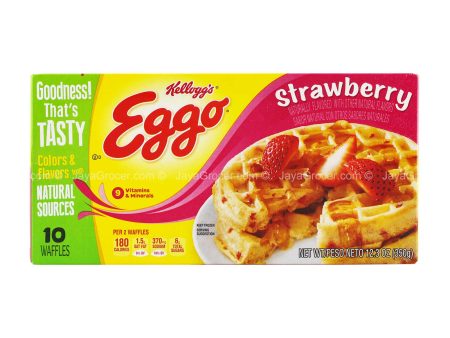 Eggo Waffles Strawberry 349g Discount