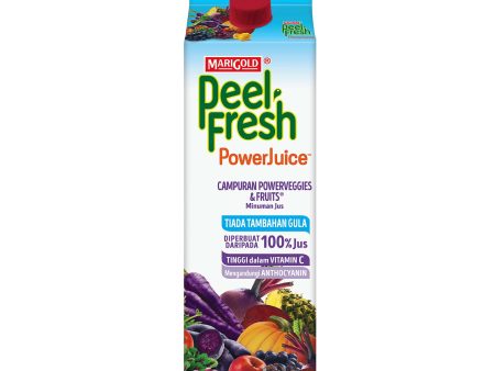 Marigold Peel Fresh Power Juice No Sugar Mixed Powervegies & Fruits Juice Drink 1L Cheap