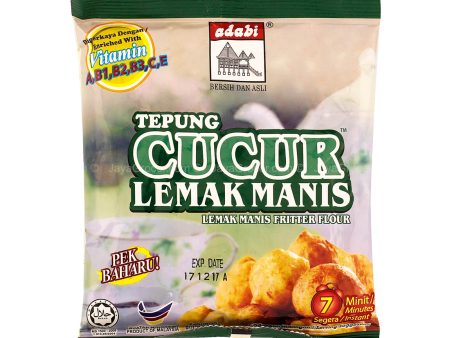 Adabi Tepung Cucur Lemak Manis (Sweet Fritter Flour Mix) 200g For Cheap