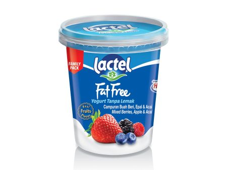 Lactel Fat Free Mixed Berries Yogurt 470g For Discount