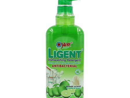 Yuri Ligent Anti-Bacterial Dishwashing Detergent Lime 1L Fashion