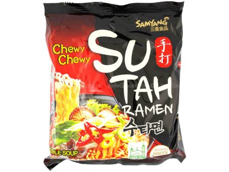 Samyang Ramen Sutah Hot and Spicy Flavour 120g Online Hot Sale