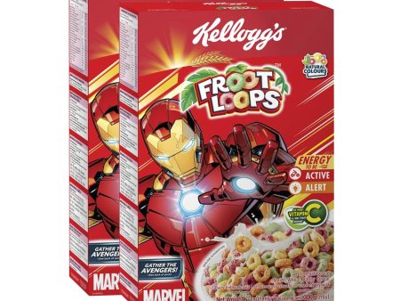 Kellogg s Froot Loops Cereal 300g x 2 Online