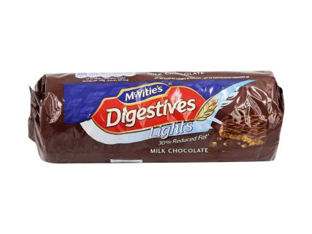 McVitie s Digestives Light Milk Chocolate Cookies 300g For Cheap