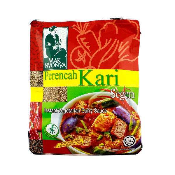 Mak Nyonya Instant Vegetarian Curry Sauce 200g Hot on Sale