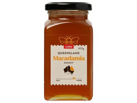 Coles Queensland Macadamia Honey 400g on Sale