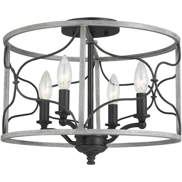 Carra Semi Flush Mount For Discount