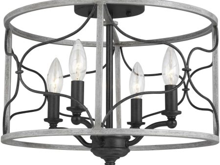 Carra Semi Flush Mount For Discount