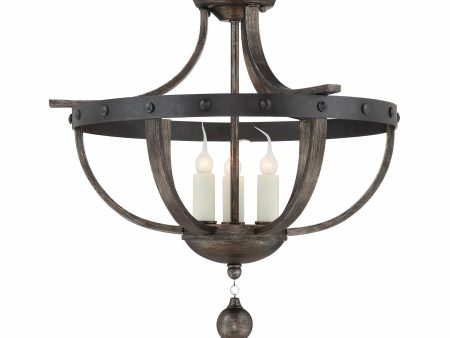 Alsace Semi Flush Mount For Discount