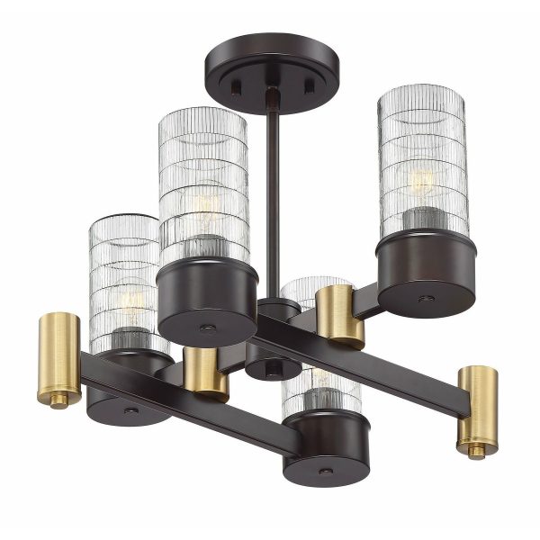 Bunker Semi Flush Mount Online Sale