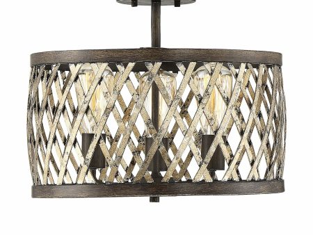 Sandoval Semi Flush Mount Hot on Sale