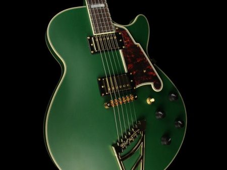 D Angelico Prototype Deluxe SS Electric Guitar Matte Green Supply