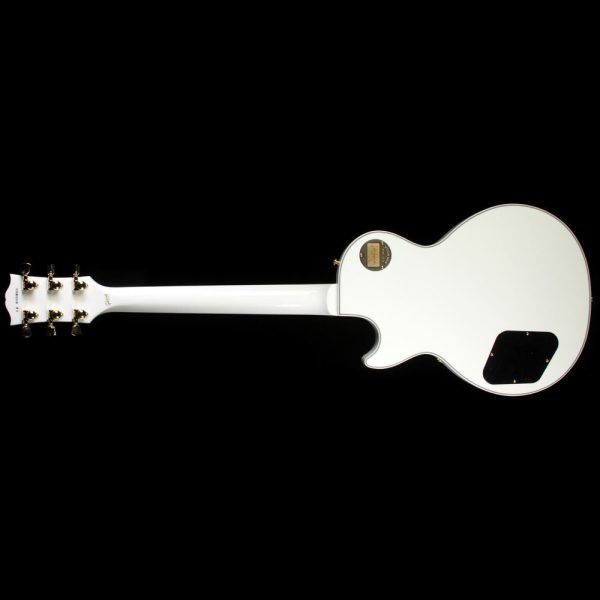 Gibson Custom Shop Les Paul Custom Electric Guitar Alpine White Cheap