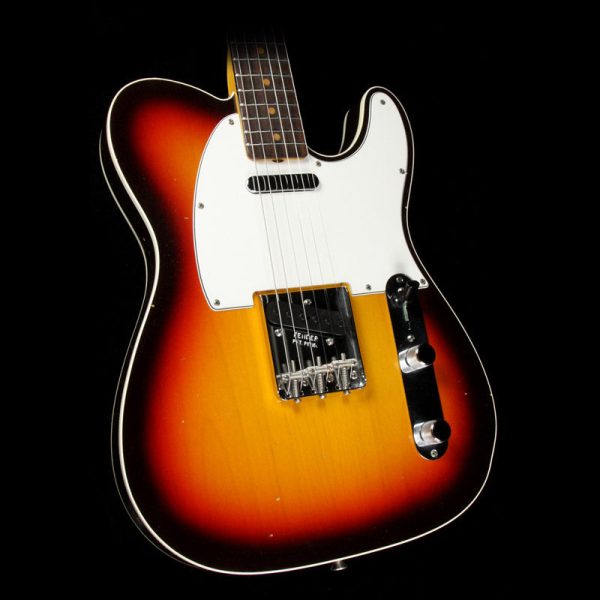 Fender Custom Shop  63 Custom Telecaster Relic Electric Guitar Chocolate 3-Tone Sunburst Hot on Sale